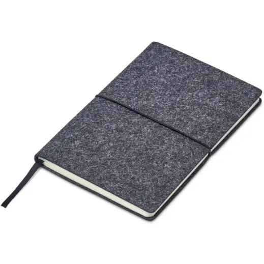 Okiyo Rika Recycled PET Felt A5 Soft Cover Notebook Notebook Closed